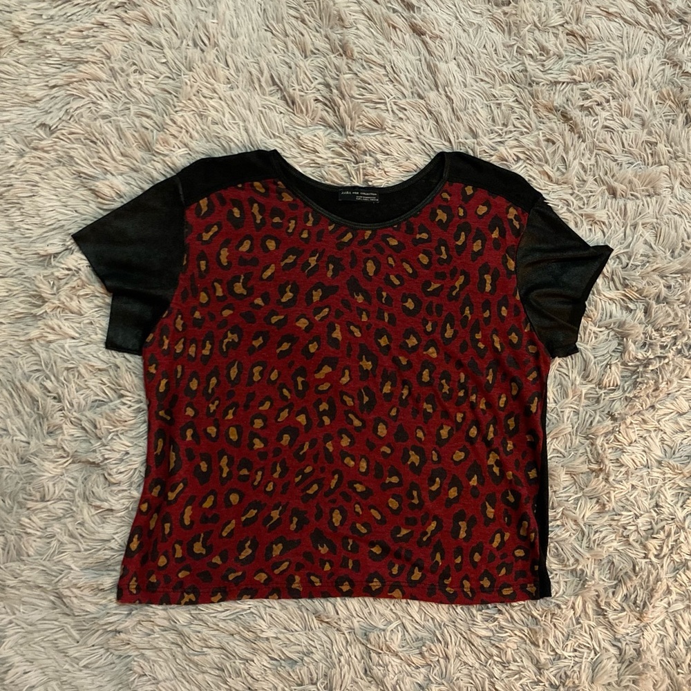 🚨SALE🚨 Zara animal print top